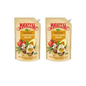 MAHEEV Gurme Bıldırcın Yumurtalı Mayonez 380 Gr. X 2 ADET