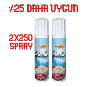 Myday Krem Şanti Sprey 250 gr X 2