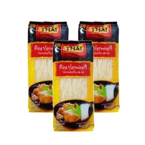 Real Thai Pirinç Şehriyesi 250g Rice Vermicelli Adet 3