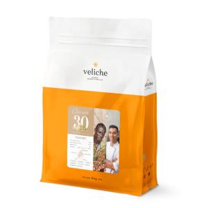 Veliche Gurme Belçika Çikolatası (Fildişi) Beyaz Obsession 30 10 Kg.